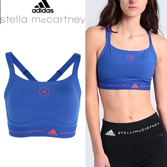 Adidas By Stella Mccartney Asmc Tpr Bra Crop Tops S 83$